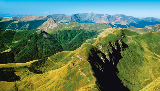 Sur les sentiers du trail dans le Cantal